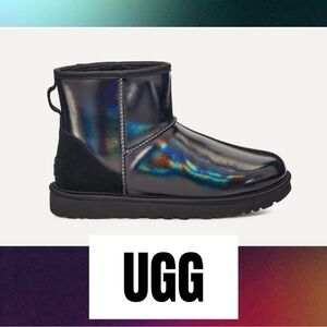 ❄️UGG Classic Mini Iridescent
Boots for Women size 6❄️ LIKE NEW!